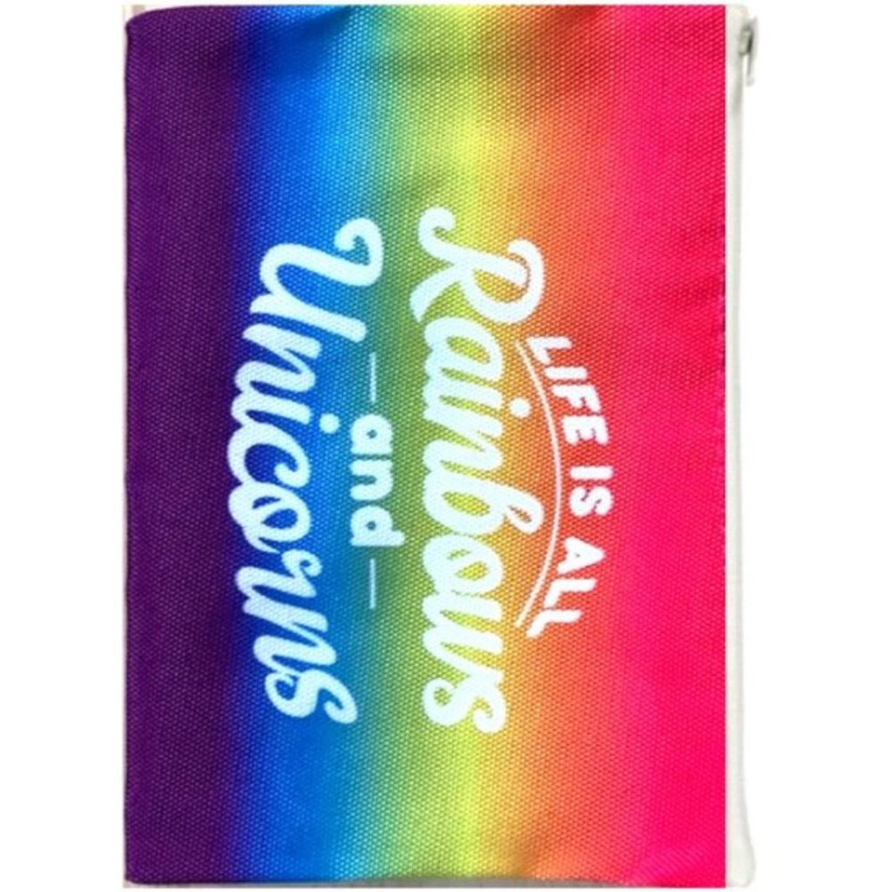 Life is All Rainbows & Unicorns Cosmetic Bag - Picture 3 of 3